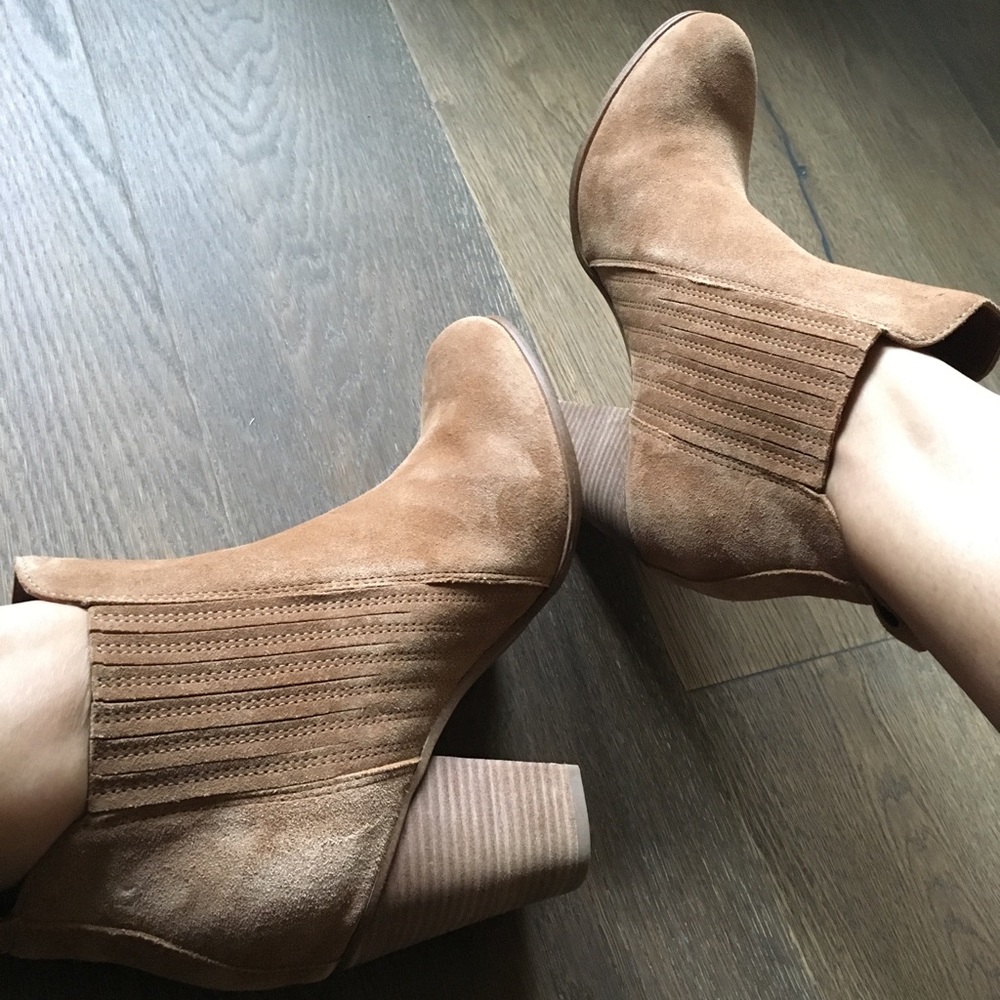 “Austin” Michael by Michael Shannon Suede Booties